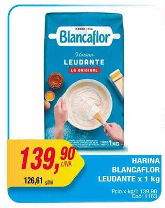 Maxiconsumo Harina Blancaflor Leudante oferta