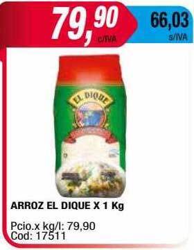 Maxiconsumo Arroz El Dique oferta