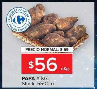 Carrefour Market Papa oferta
