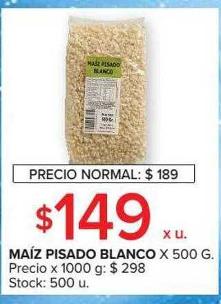 Carrefour Market Maíz Pisado Blanco oferta