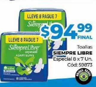 Diarco Toallas Siempre Libre Especial oferta