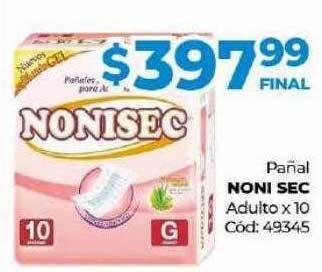 Diarco Pañal Noni Sec Adulto oferta