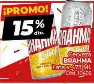 Diarco Cerveza Brahma oferta