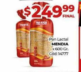 Diarco Pan Lactal Mendia oferta