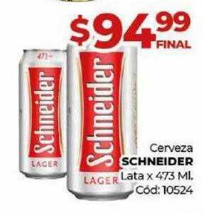 Diarco Cerveza Schneider oferta