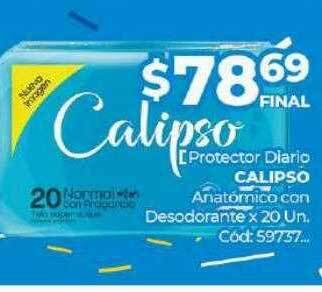 Diarco Protector Diario Calipso Anatómico Con Desodorante oferta