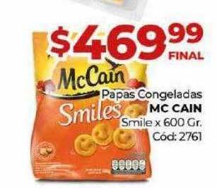 Diarco Papas Congeladas Mc Cain Smile oferta