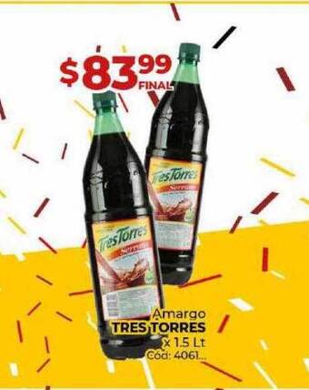 Diarco Amargo Tres Torres oferta