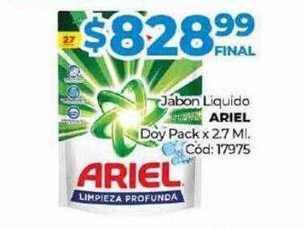 Diarco Jabon Liquido Ariel Doy Pack oferta