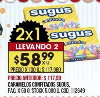 Coto Caramelos Confitados Sugus oferta