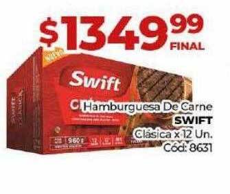 Diarco Hamburguesa De Carne Swift Clásica oferta