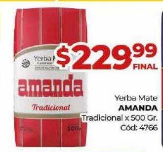 Diarco Yerba Mate Amanda Tradicional oferta