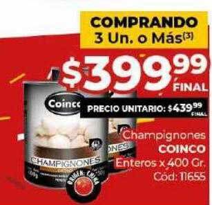 Diarco Champignones Coinco Enteros oferta