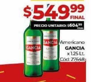 Diarco Americano Gancia oferta