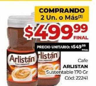 Diarco Cafe Arlistan Sustentable oferta