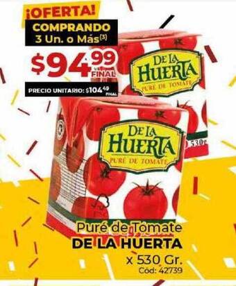Diarco Puré De Tomate De La Huerta oferta
