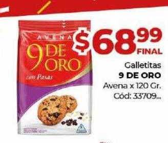 Diarco Galletitas 9 De Oro Avena oferta