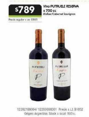 Jumbo Vino Putruele Reserva oferta