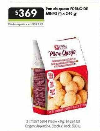 Jumbo Pan De Queso Forno De Minas oferta
