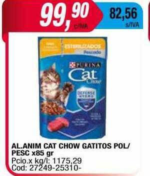 Maxiconsumo Al.anim Cat Chow Gatitos Pol-pesc oferta