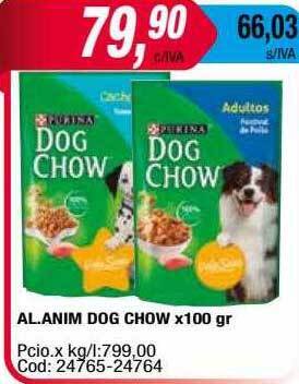 Maxiconsumo Al.anim Dog Chow oferta