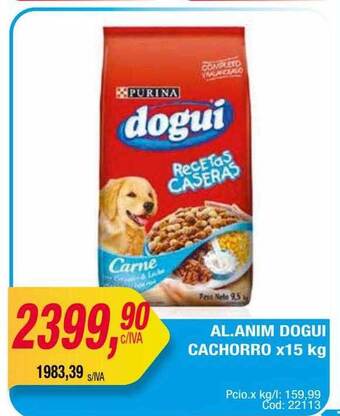 Maxiconsumo Al.anim Dogui Cachorro oferta