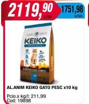 Maxiconsumo Al.anim Keiko Gato Pesc oferta