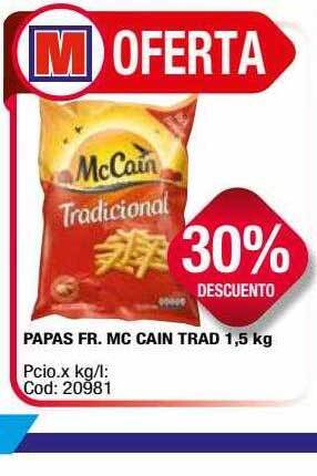 Maxiconsumo Papas Fr. Mc Cain Trad oferta