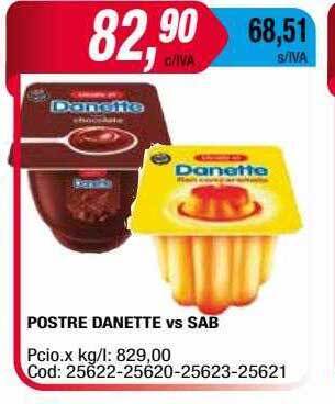 Maxiconsumo Postre Danette Vs Sab oferta