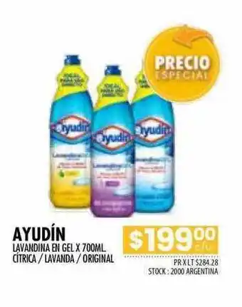 Pigmento Ayudín Lavandina En Gel oferta