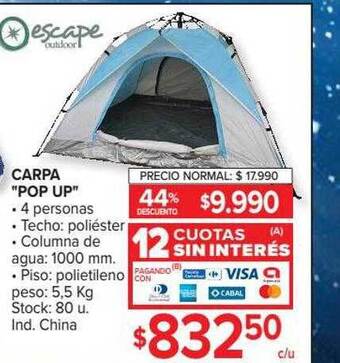Carrefour Carpa oferta
