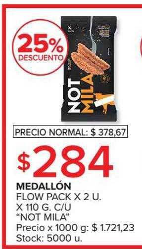 Carrefour Medallón Flow Pack oferta