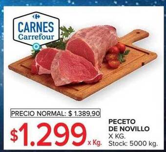 Carrefour Market Peceto De Novillo oferta