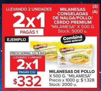 Carrefour Market Milanesas De Pollo oferta