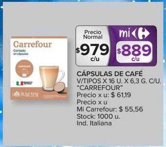 Carrefour Market Cápsulas De Café oferta