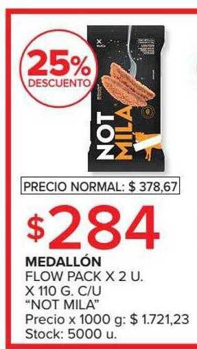Carrefour Market Medallón Flow Pack oferta