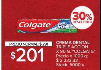 Carrefour Market Crema Dental Triple Accion oferta