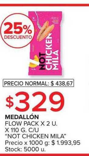 Carrefour Market Medallón Flow Pack oferta