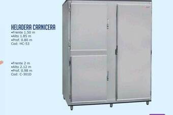 Cuotas del Sur Heladera Carnicera oferta