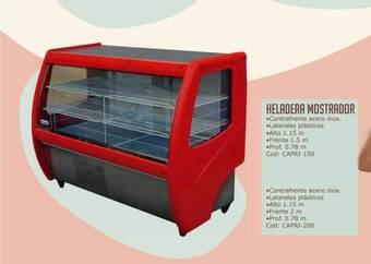 Cuotas del Sur Heladera Mostrador oferta