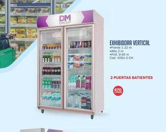 Cuotas del Sur Exhibidora Vertical oferta