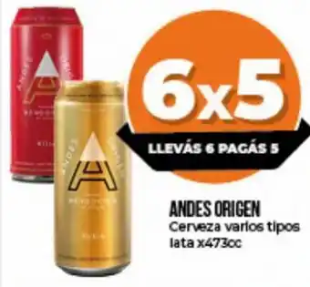 Supermayorista Vital Andes Origen Cerveza varios tipos lata x 473 cc oferta