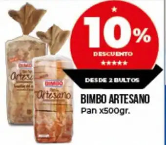 Supermayorista Vital Bimbo Artesano Pan x 500 gr oferta