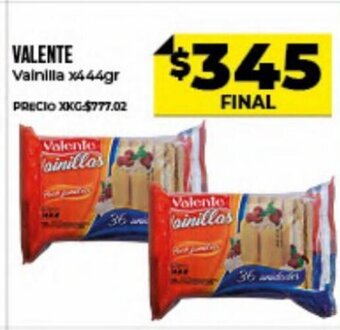 Supermayorista Vital Valente Vainilla x 444gr oferta