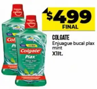 Supermayorista Vital Colgate Enjuague bucal plax mint x 1lt. oferta