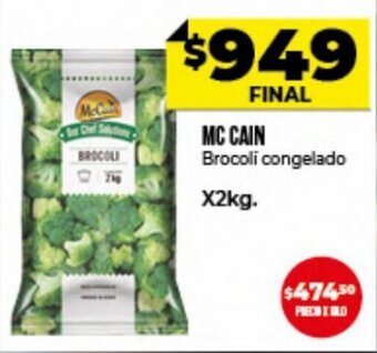 Supermayorista Vital Mc Cain Brocoli congelado x 2kg oferta