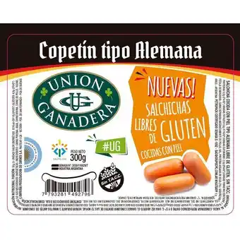 Coto Salchichas copetín est.alemán union ganad fwp 300 grm oferta