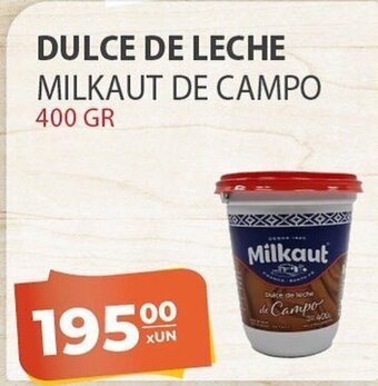 El Milagro Mayorista Milkaut De Campo Dulce De Leche 400 gr oferta