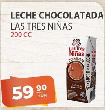 El Milagro Mayorista Las Tres Niñas Leche Chocolatada 200 cc oferta