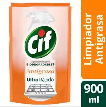 Limpiador cif antigrasa biodegr dp 900ml